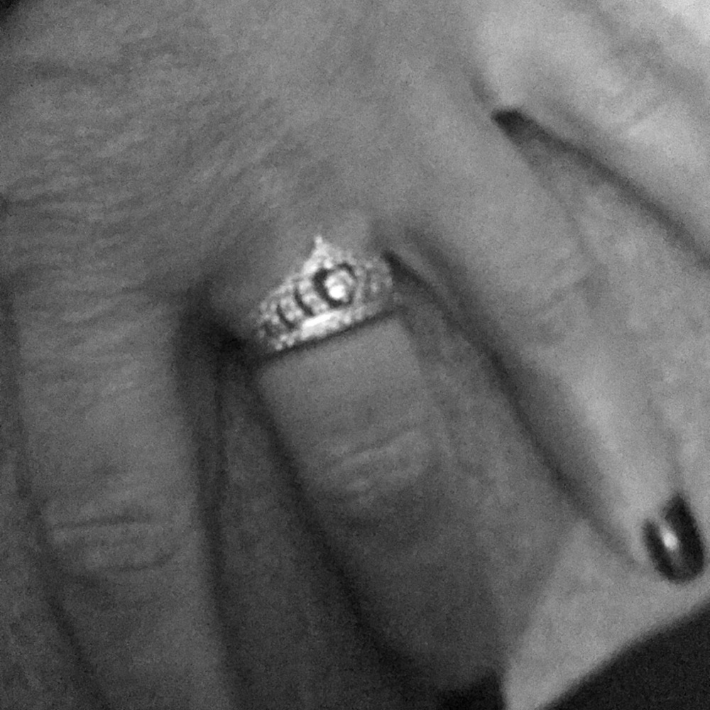 Tiara princess ring